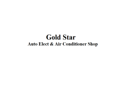 Gold Star Auto Electrical & Air Conditioner Shop
